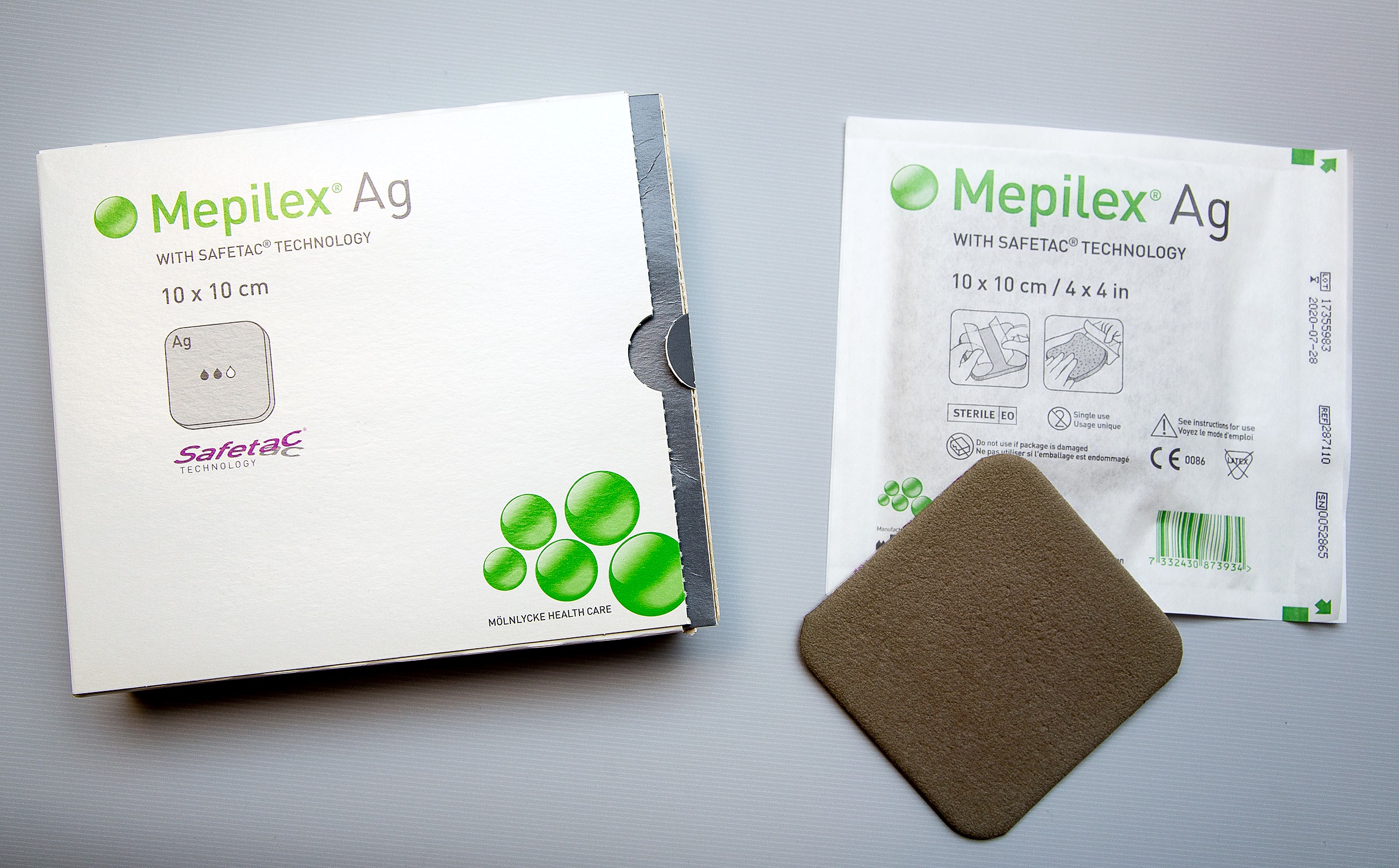 mepilex ag for wound